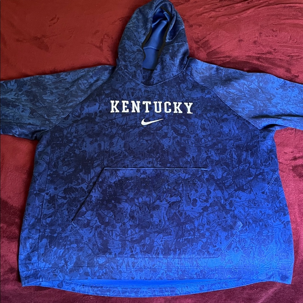 Nike Kentucky Wildcats Blue Flower print hoodie
